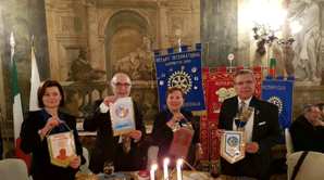 Trigemellaggio tra i Rotary Club di Bisceglie, Venezia e Rovereto Vallagarina